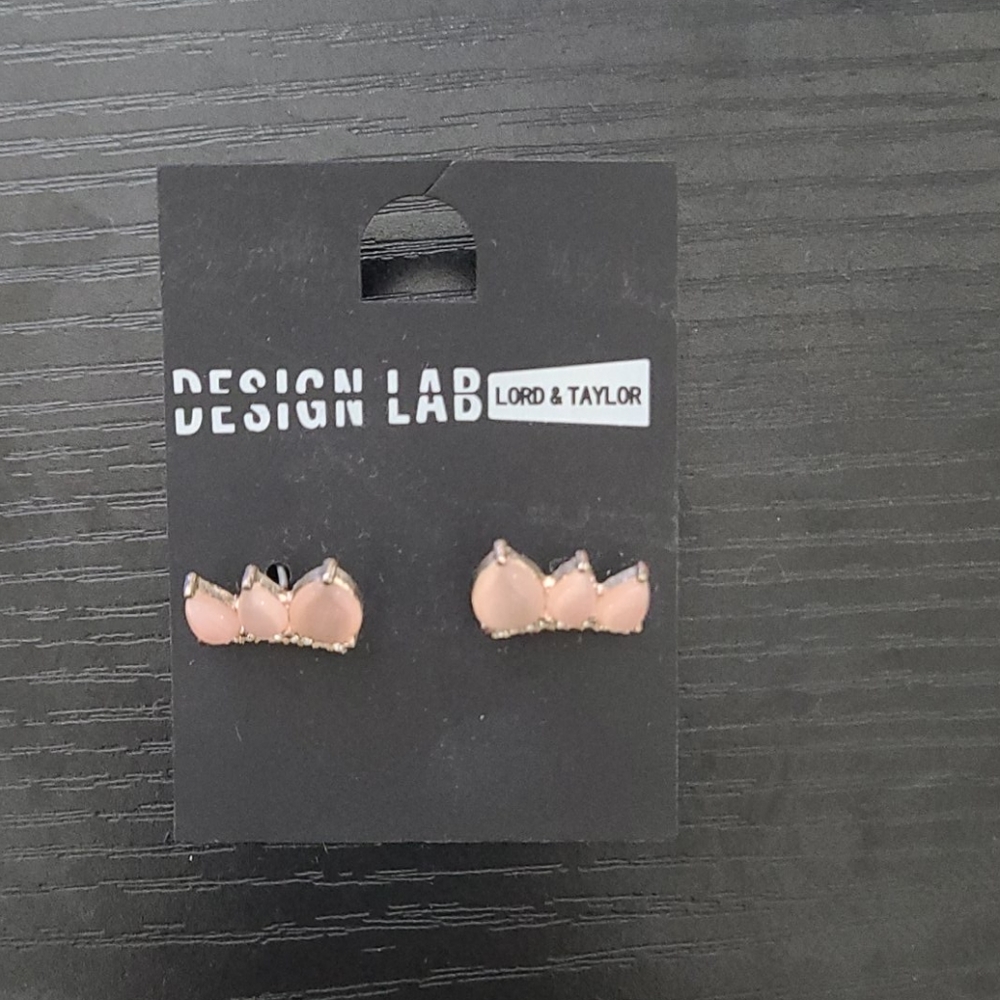 💜3 for 25 Design Lab Lord & Taylor stud earrings